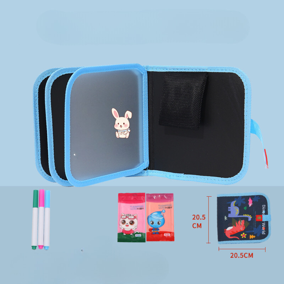 Reusable Coloring Book for Kids