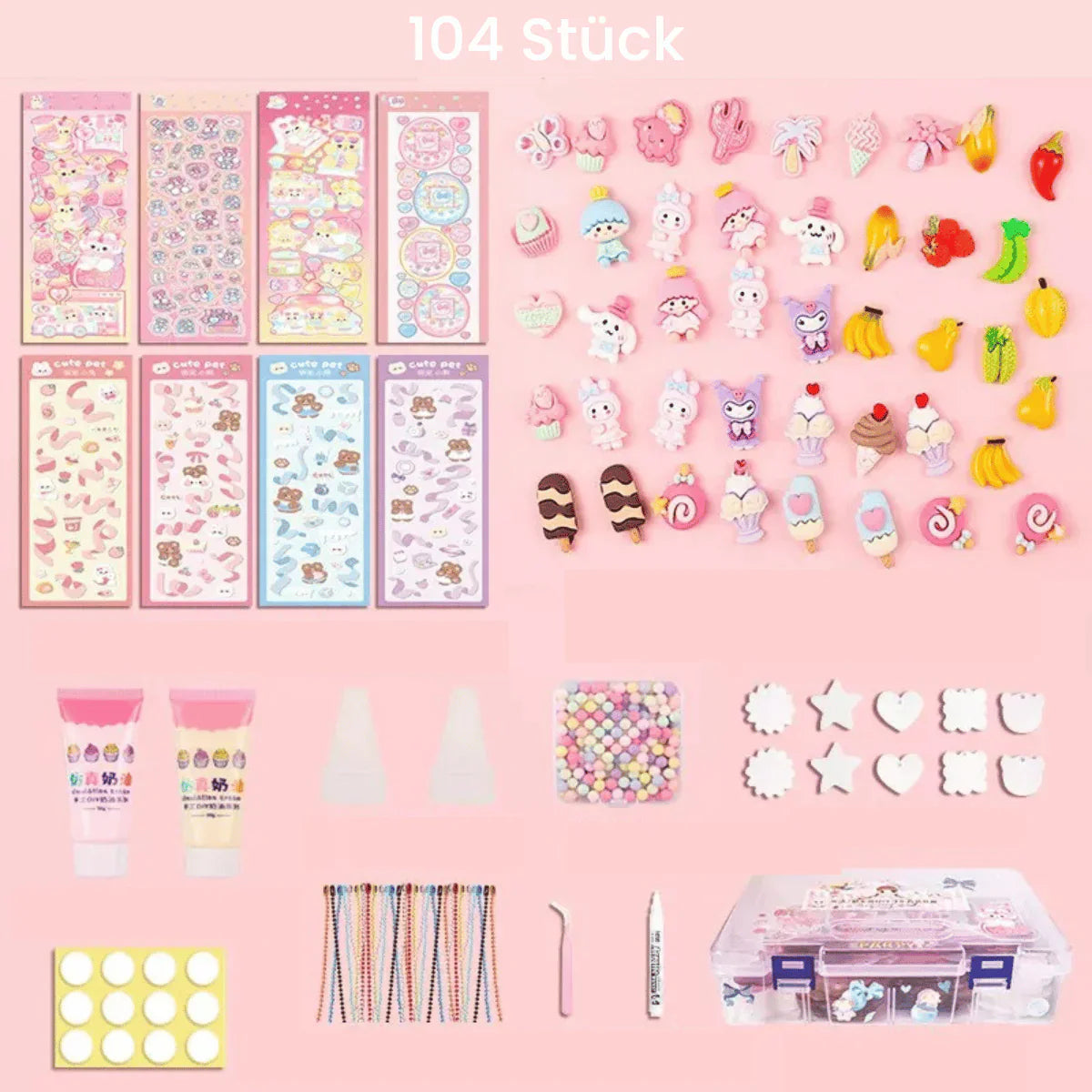 Cartoon Sticker Collection – Create Your Own Fun Designs