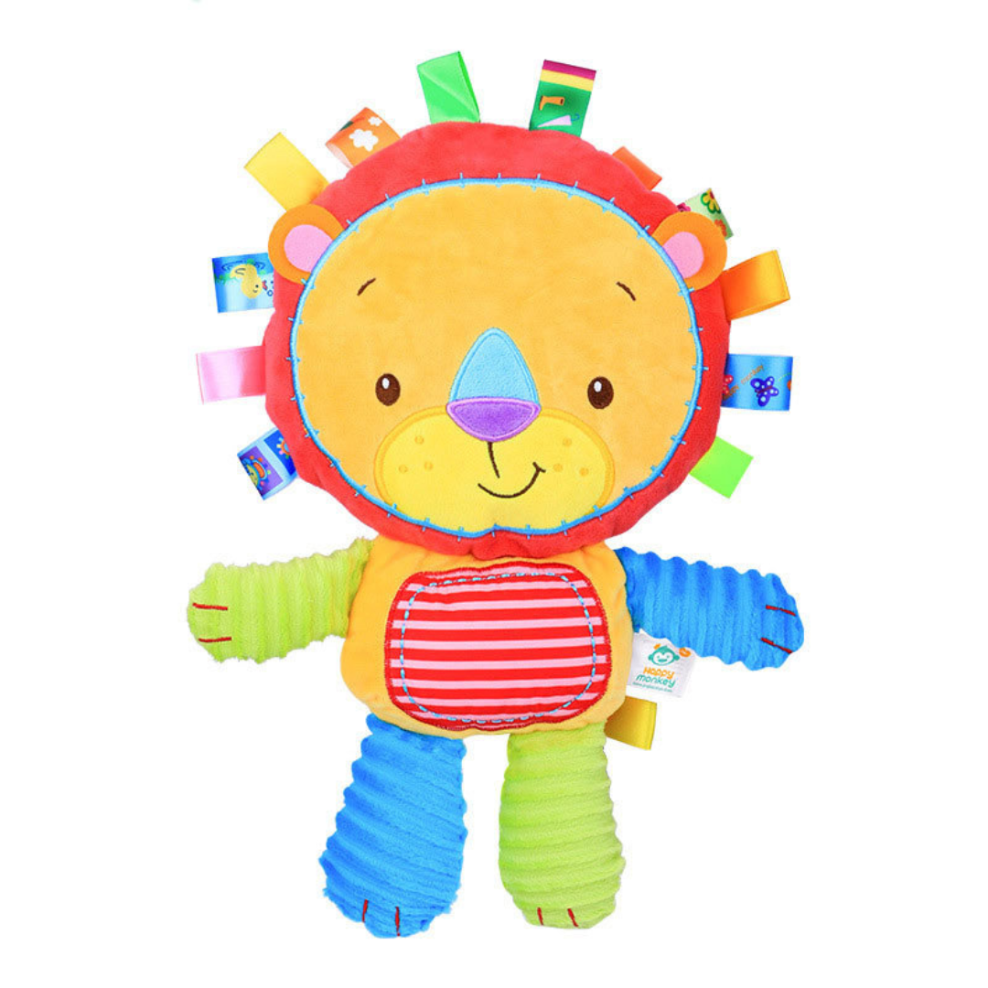 Sensory plush toy for babies