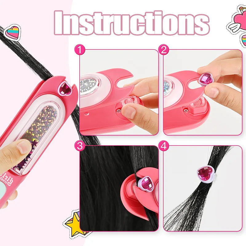 Sparkling Hair Accessories Kit - Create Dazzling Hairstyles