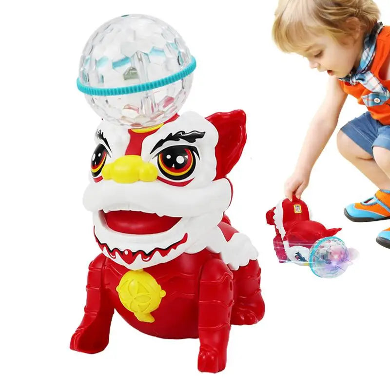Dancing Lion Toy - Musical & Light-Up Fun
