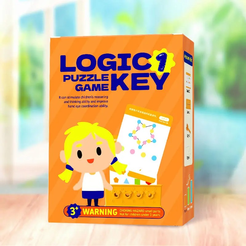 Logic key puzzle game for kids