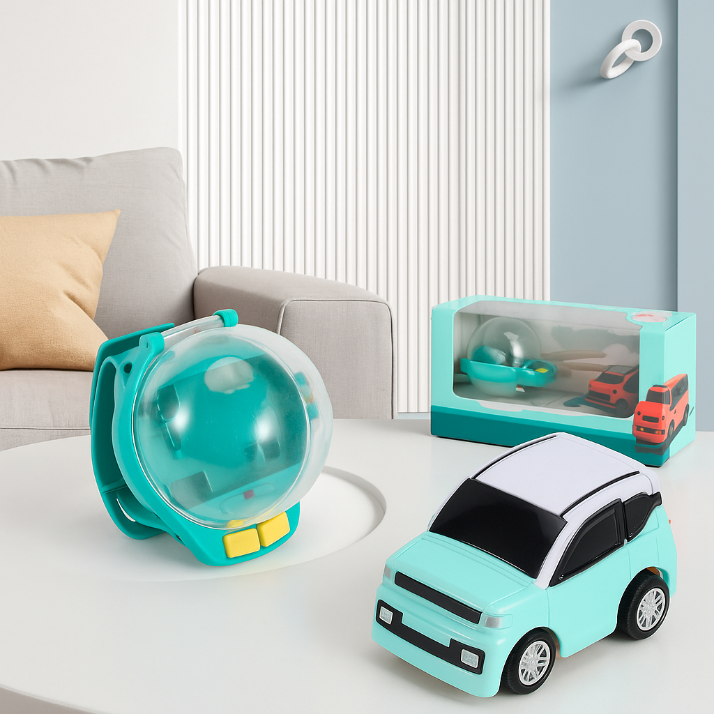 Remote-Controlled Mini Wristband Car