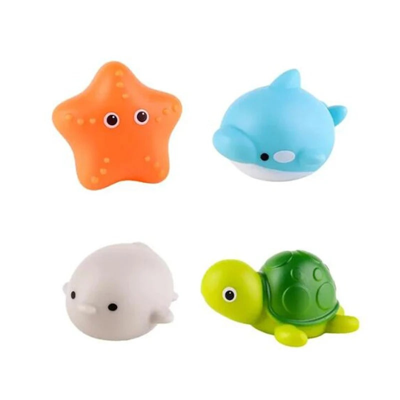 Glowing bath animals