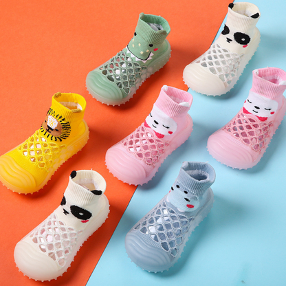 Animal Design Barefoot Socks for Babies