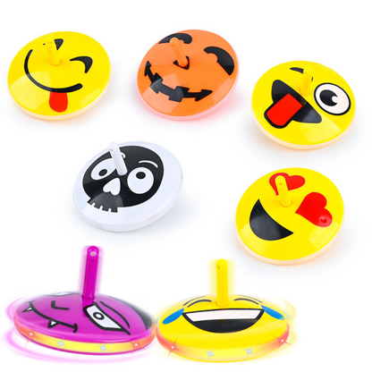 Luminous spinning top toy