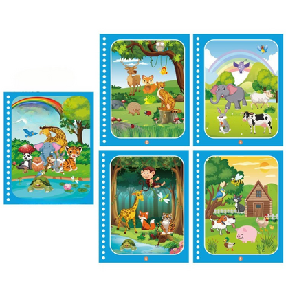 Magic Water Drawing Book