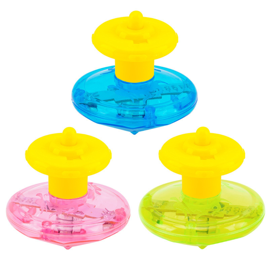 Luminous spinning top toy