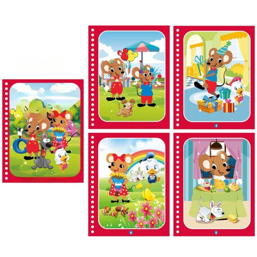 Magic Water Drawing Book