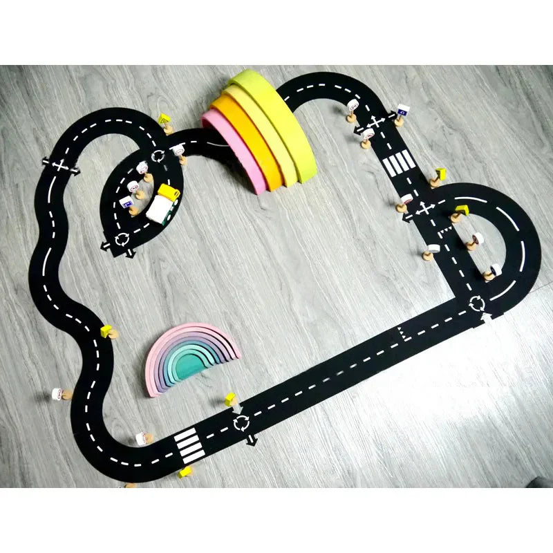 Build & Race Road Set