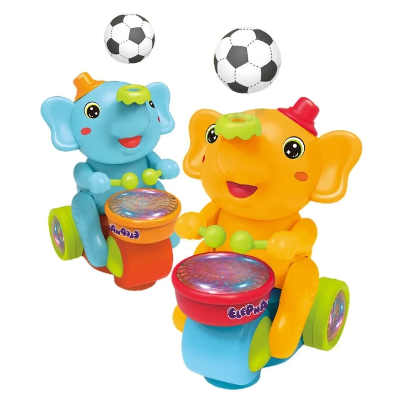 Musical Elephant Drum Toy