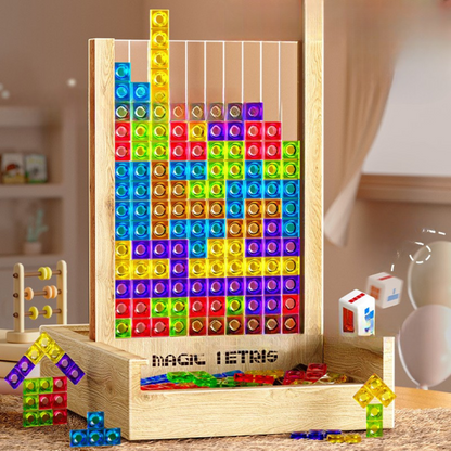 Magic Wooden Tetris Game
