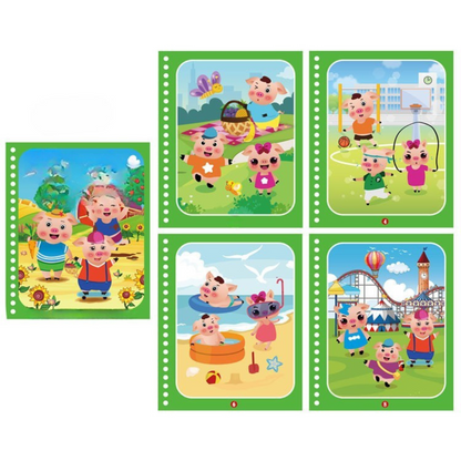 Magic Water Drawing Book