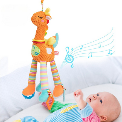 Sensory plush toy for babies