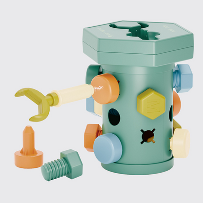 Montessori screws play set