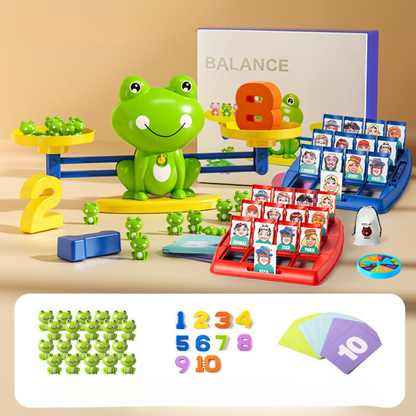 Mathematic Frog Balance Game