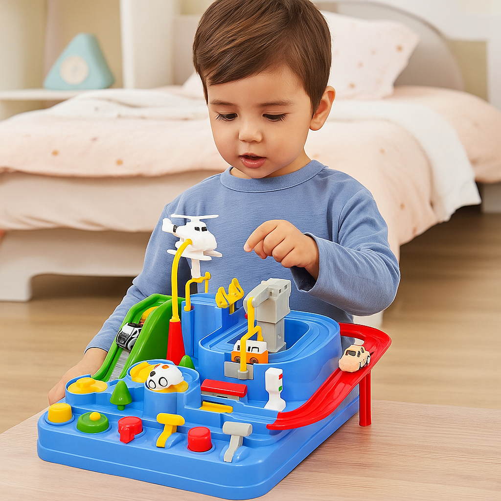 Educational vehicle skill game for children