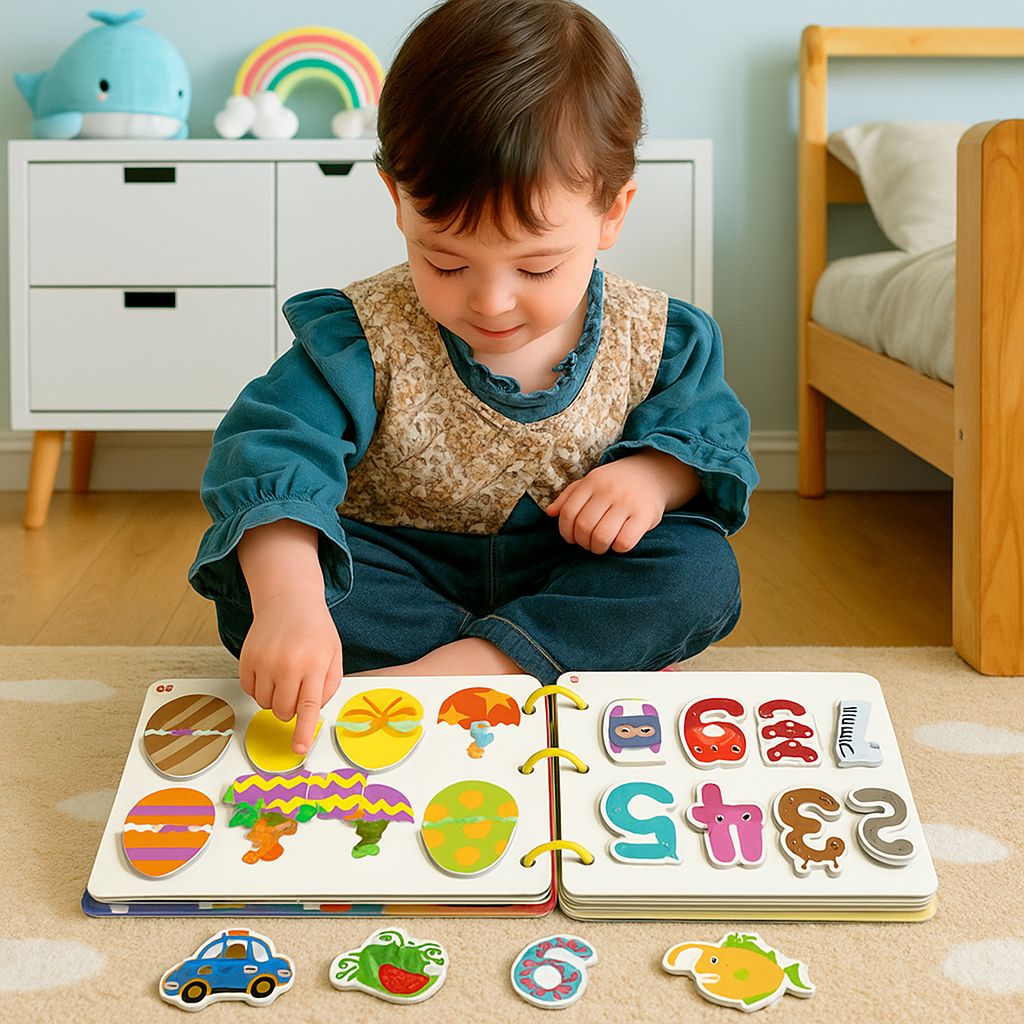 Sensory Montessori Busy Book