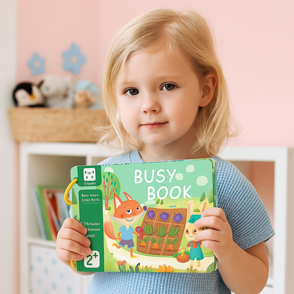 Sensory Montessori Busy Book