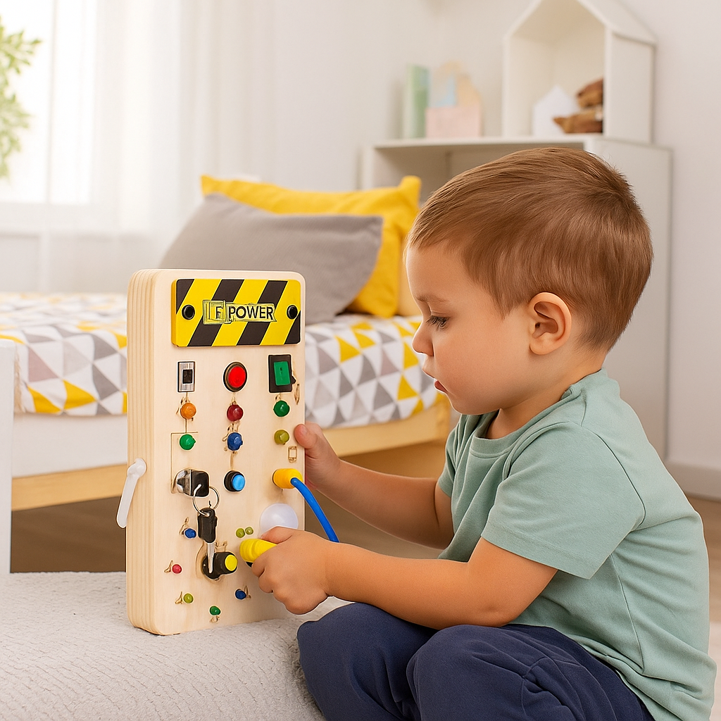 Montessori Wooden Activity Board