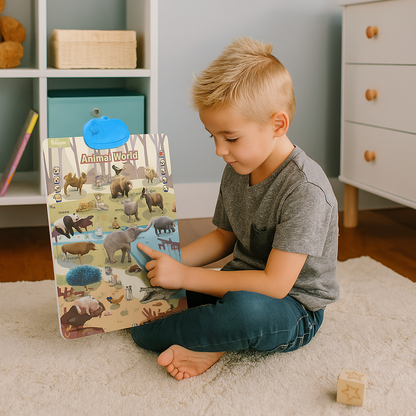 Talking English learning board for children