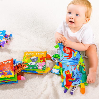 Sensory Wrinkle Paper story book for toddlers