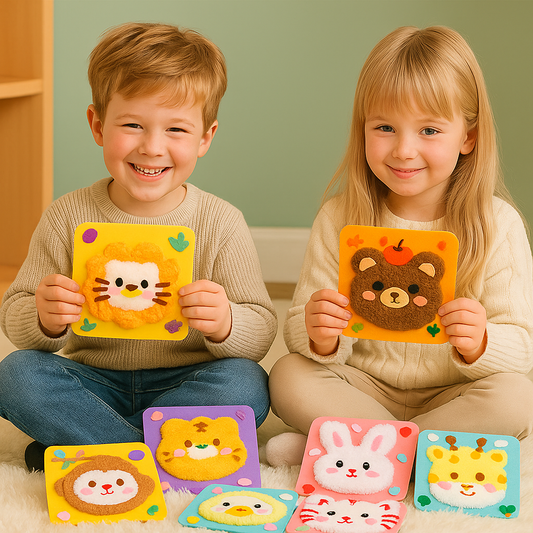 DIY Embroidery Doll Set