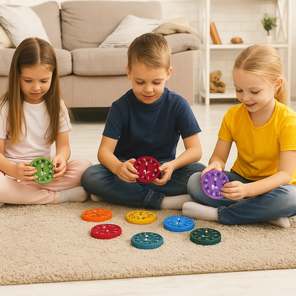 Mathematics educational game Fidget Spinner