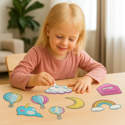 DIY sticker cartoon diamond painting