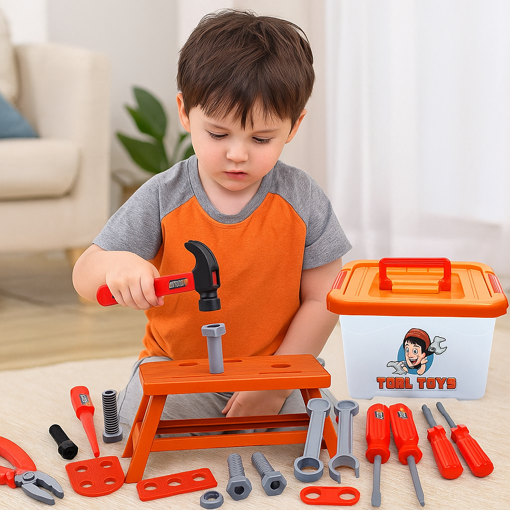 Child-Safe Tool Play Set