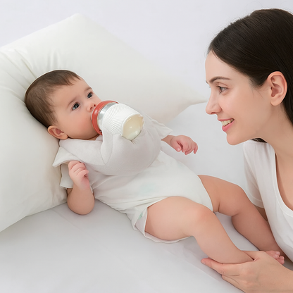 Hands-free nursing pillow for babies