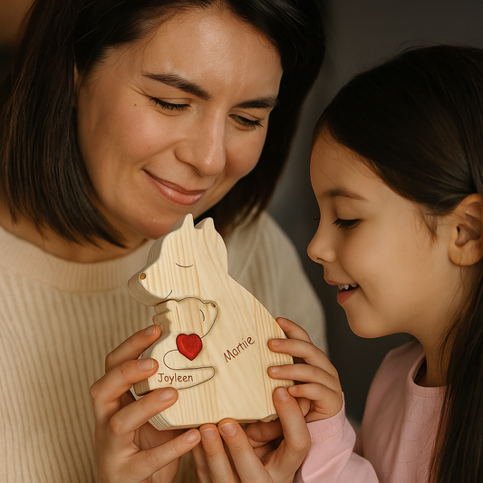 Handcrafted Personalised Bear Family