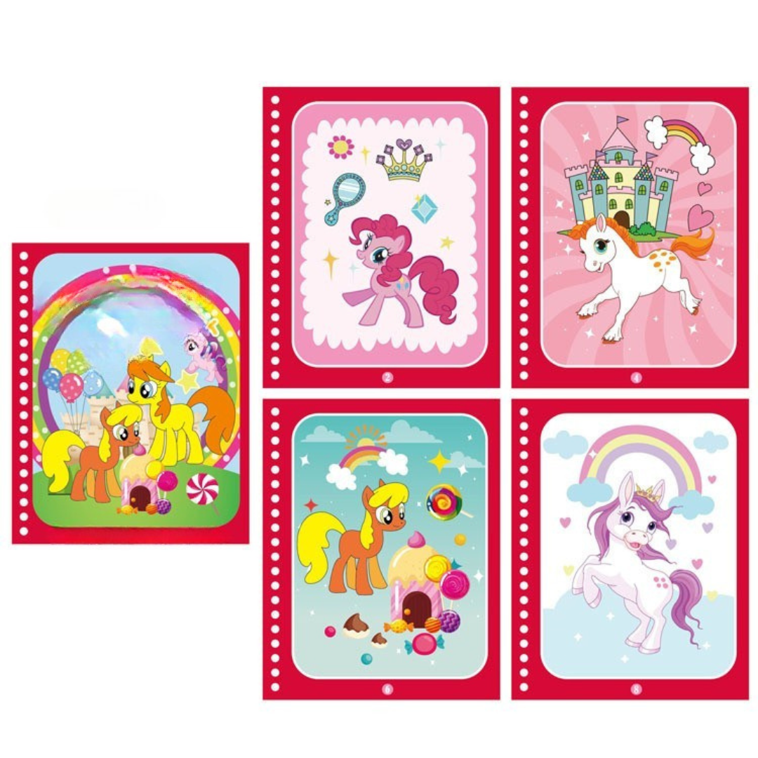 Magic Water Drawing Book