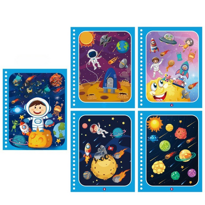 Magic Water Drawing Book