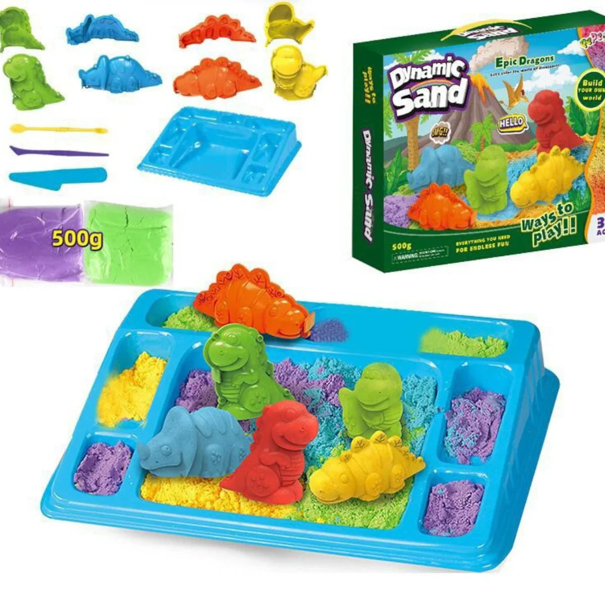 Creative Sand - Fun with Play and Creation! - Moldable Sand