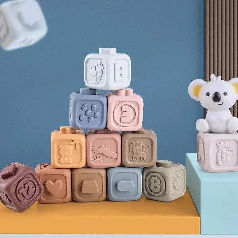 Baby Sensory Stacking Blocks