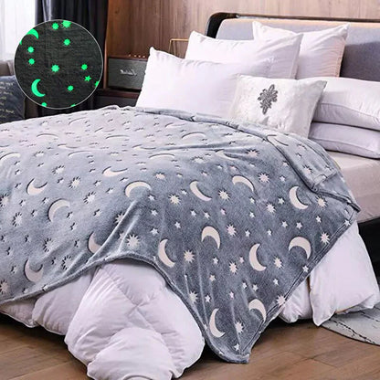 Starlight Glow Blanket – Soft & Luminous Comfort