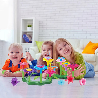 Flower Garden – Fostering Creativity – Flower Building Blocks