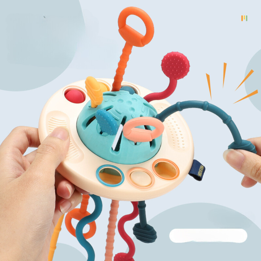 MindfulMotion - Montessori Silicone Pull Toy