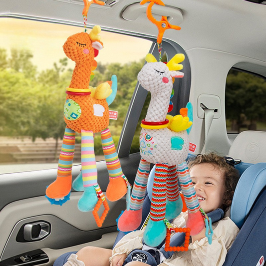 Sensory plush toy for babies