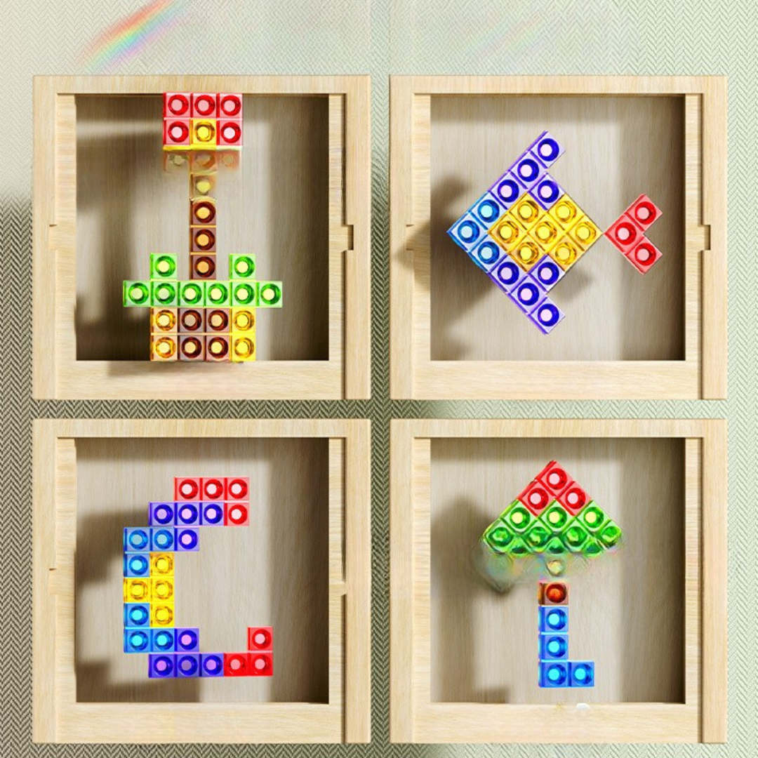 Magic Wooden Tetris Game
