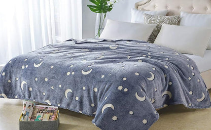 Starlight Glow Blanket – Soft & Luminous Comfort