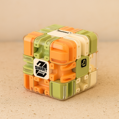 3D maze puzzle cube