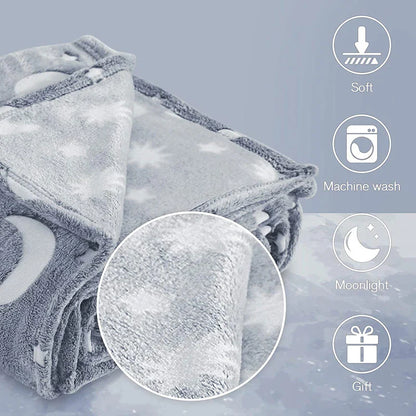 Starlight Glow Blanket – Soft & Luminous Comfort