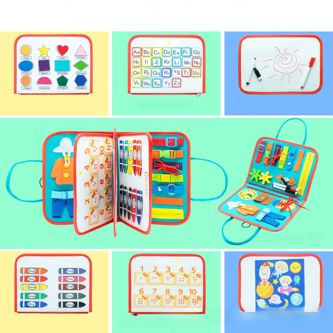 MagicBook - Montessori Sensory Board