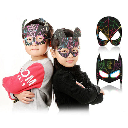 Scratch Art Rainbow Cards