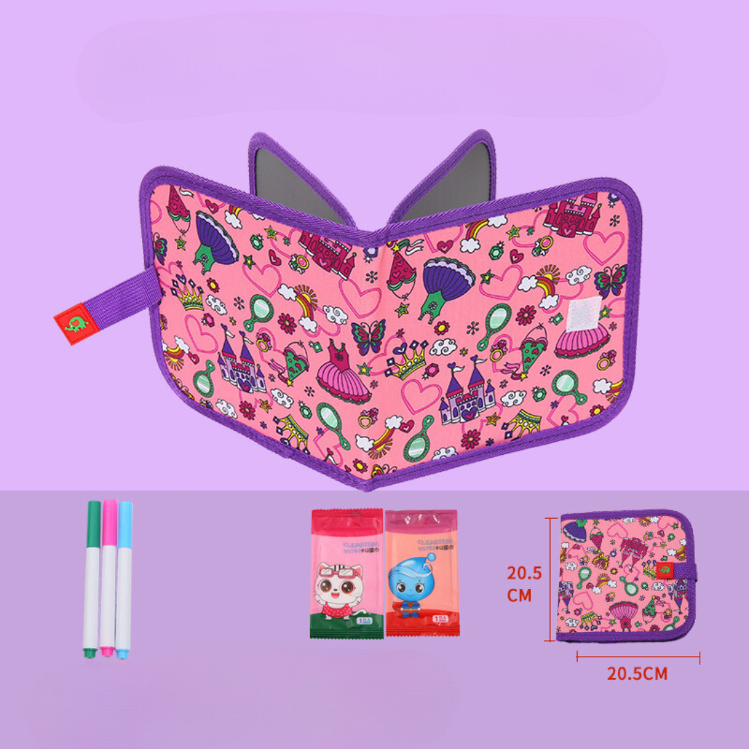 Reusable Coloring Book for Kids