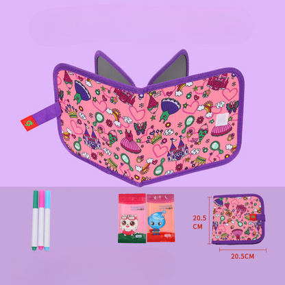 Reusable Coloring Book for Kids