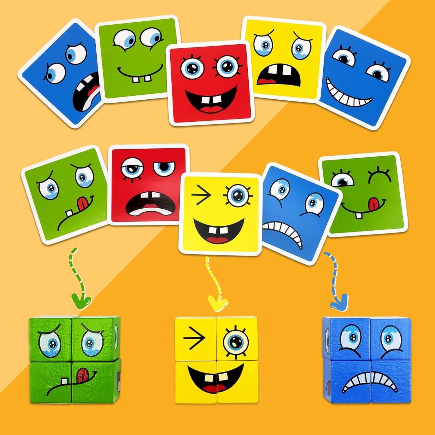 FaceCube - Family Game Set