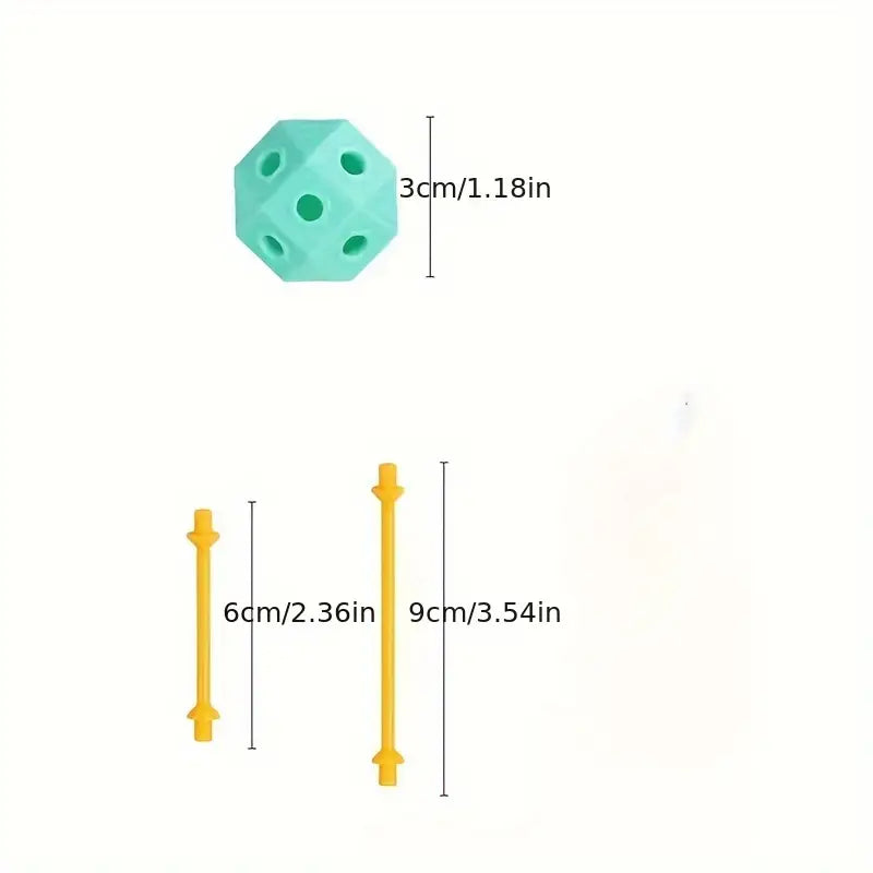 ShapeLink Geometric Building Beads